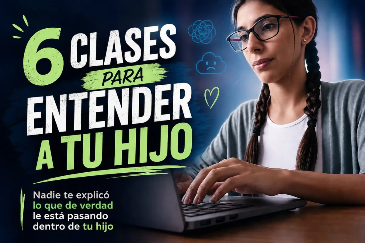 Portada del curso 6 clases para entender a tu hijo